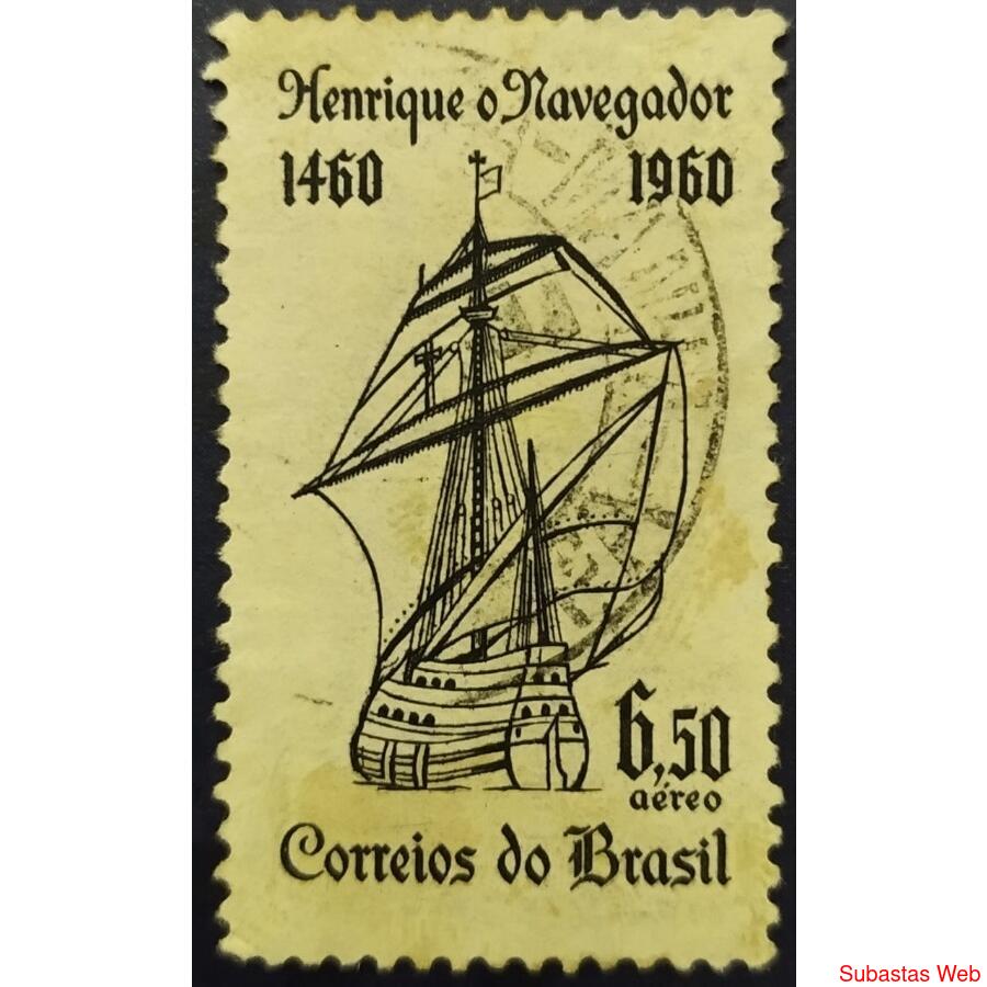 BRASIL AÑO 1960, SCOTT C102, USADA
