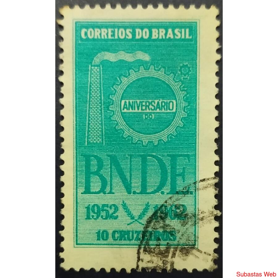 BRASIL AÑO 1962, SCOTT 947, USADA
