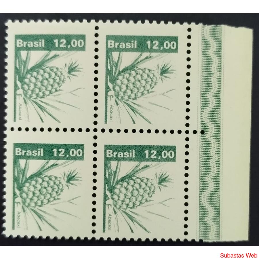 BRASIL AÑO 1980-83, SCOTT 1664, CUADRITO MINT