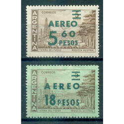 ARGENTINA GJ1240 + 1241 PROVISORIOS SERIE NUEVA. U$ 1.70