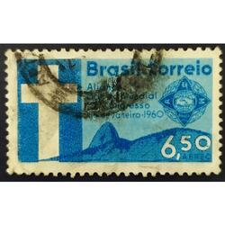 BRASIL AÑO 1960, SCOTT C100, USADA