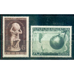 ARGENTINA GJ962 + GJ971. CARTOGRAFIA SERIE MINT. U$ 2.00