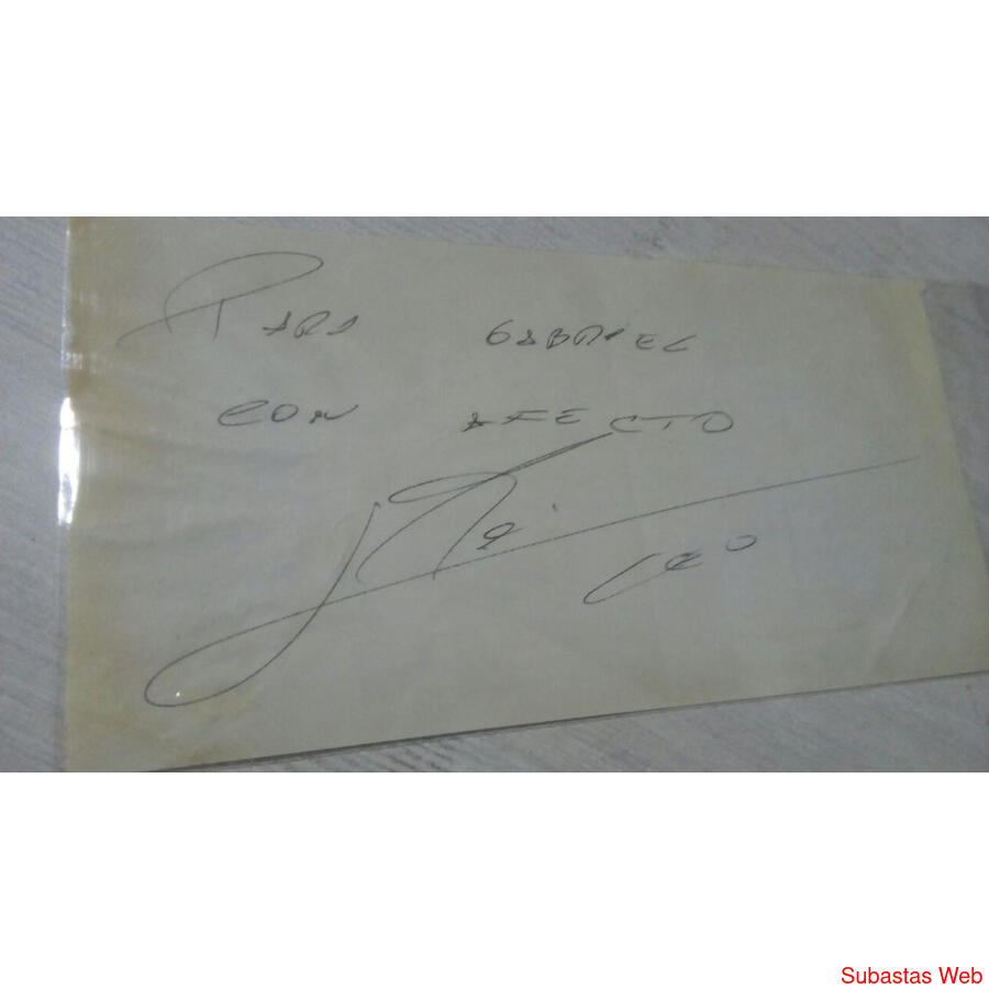 Original autografo de LIONEL MESSI