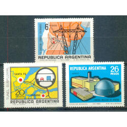 ARGENTINA GJ1505/1507 OBRAS DE INFRAESTRUCTURA SERIE MINT