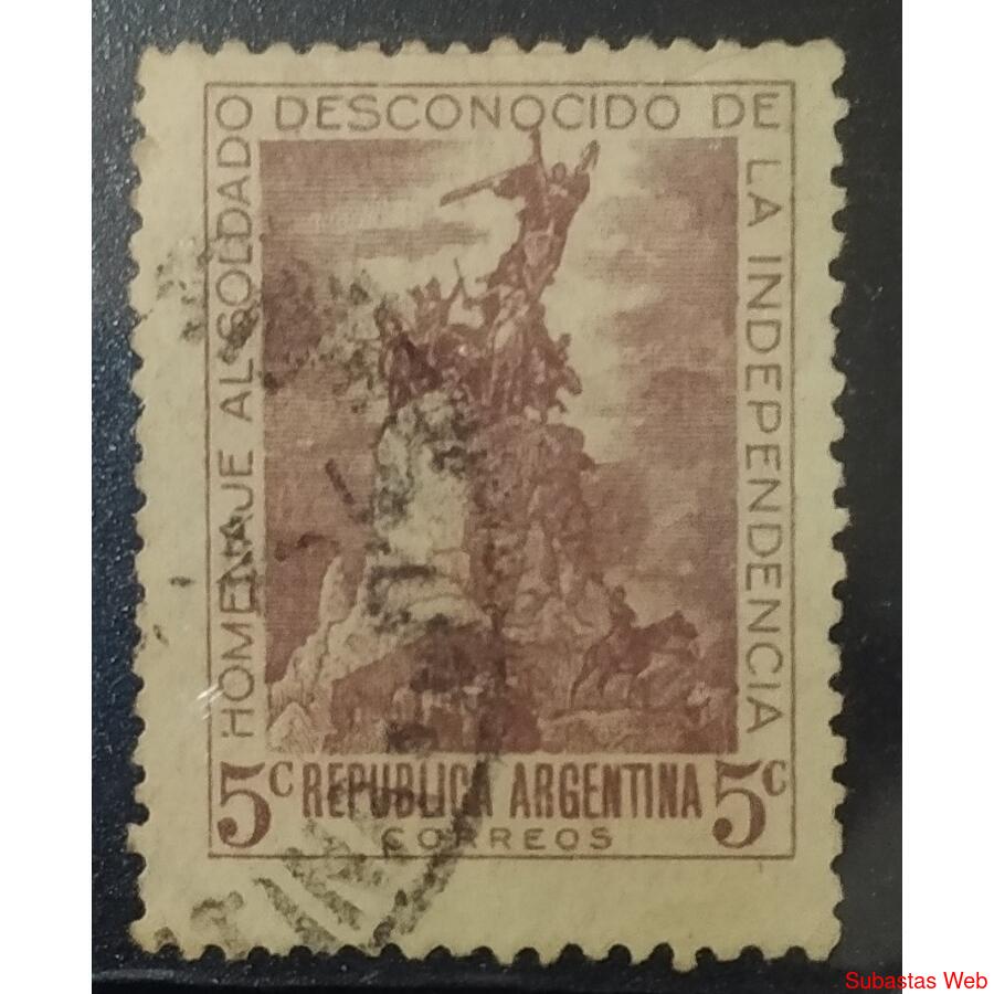 ARGENTINA AÑO 1946, GJ 926, USADA