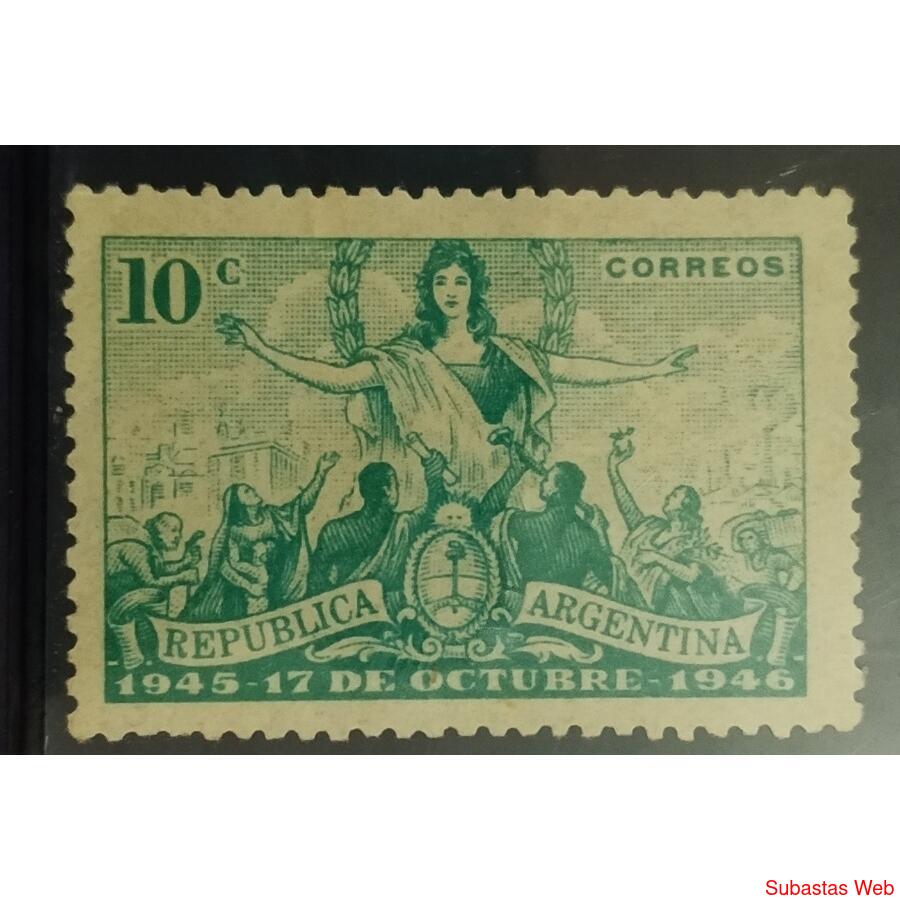 ARGENTINA AÑO 1946, GJ 936, NSG