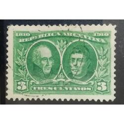 ARGENTINA AÑO 1910, GJ 303, USADA