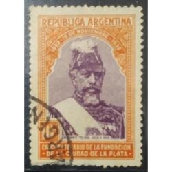 ARGENTINA AÑO 1933, GJ 727, USADA