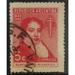 ARGENTINA AÑO 1945, GJ 924, USADA