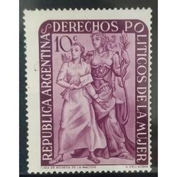 ARGENTINA AÑO 1951, GJ 1001, USADA
