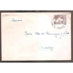 ARGENTINA  1935  SOBRE CIRCULADO 54K