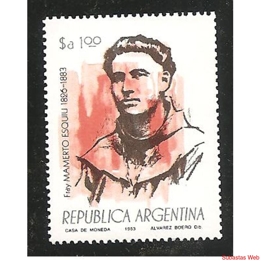 ARGENTINA 1983(MT1421) FRAY MAMARTO ESQUIU  MINT