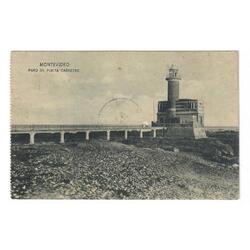 URUGUAY • MONTEVIDEO • FARO DE PUNTA CARRETAS • 1925