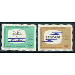 ARGENTINA 1983(MT1393-94) S.I.T.R.A.N.  INFORMATICA TELEINFO