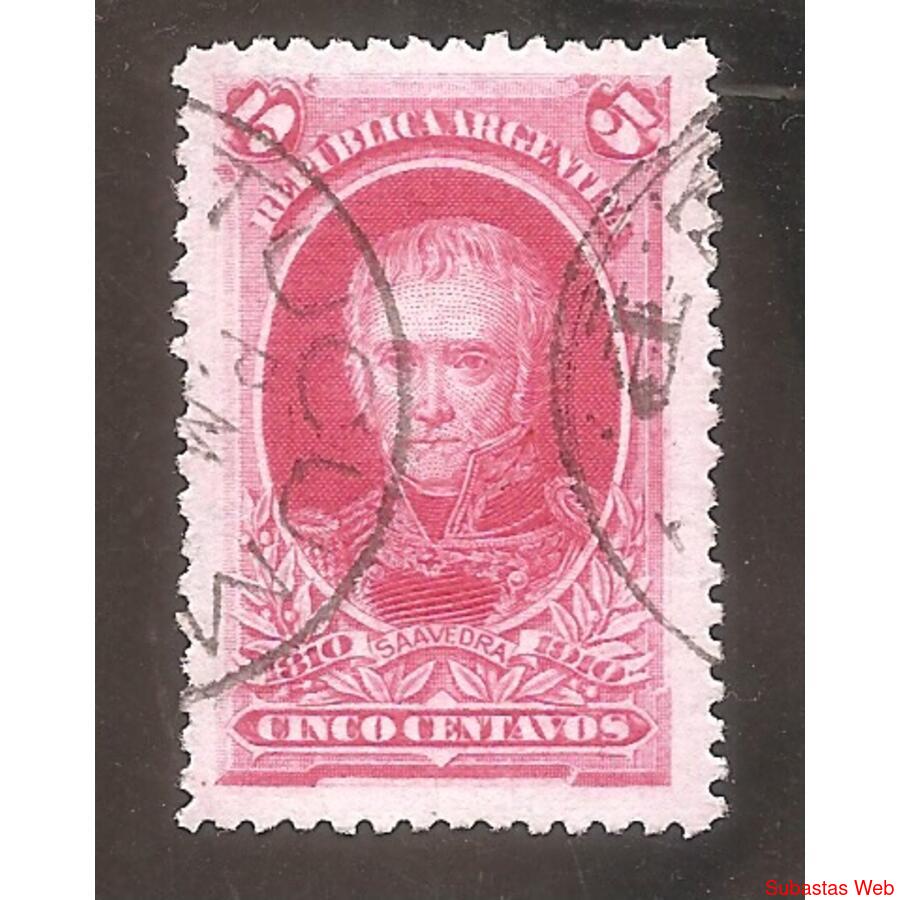 ARGENTINA 1910(153) CENTENARIO DE LA REVOLUCION  USADA