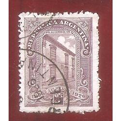 ARGENTINA 1926(313) CENTENARIO DEL CORREO  USADA