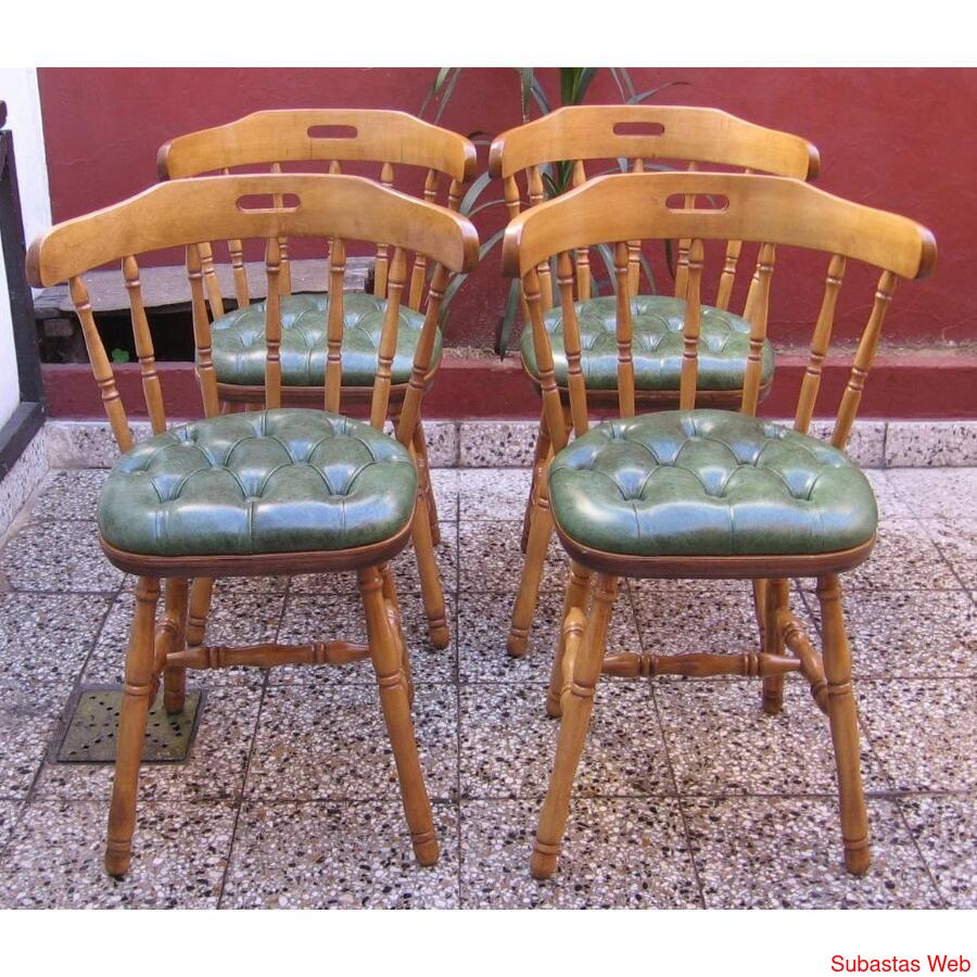 Silla Boston Madera Maciza Impecable! Guatambu