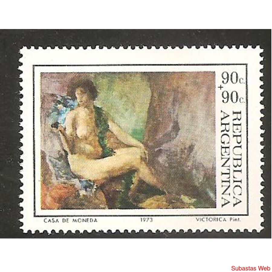 ARGENTINA 1973(951)   PINTORES ARGENTINOS  MINT