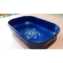 Fuente Capea Enlozada Azul 35x7 Rectangular Opilarsur