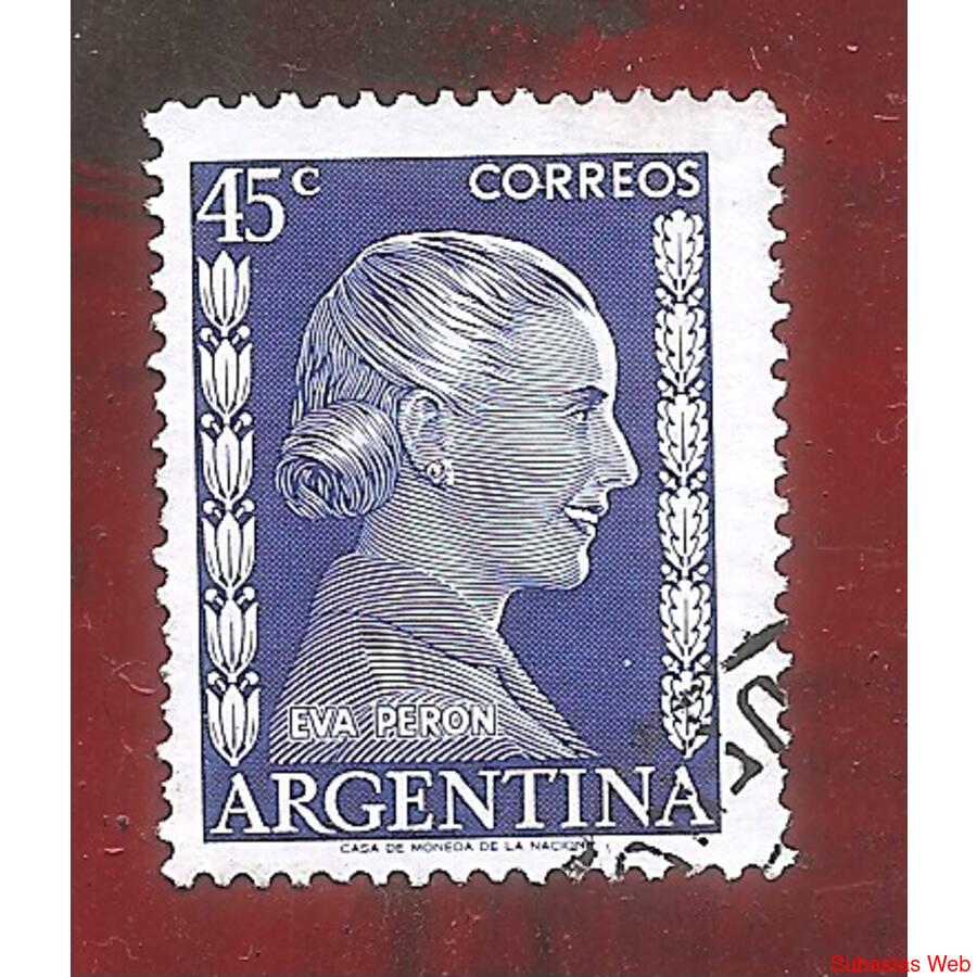 ARGENTINA 1952(523) HOMENAJE A EVA PERON  USADA