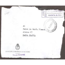 ARGENTINA  1963  SOBRE CIRCULADO  NUMERO  148E