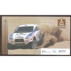 ARGENTINA 2010(3856-70)  CARNET  RALLY  DAKAR  MINT