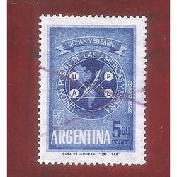 ARGENTINA 1962(A88) ANIERSARIO DE LA UPAE  USADA