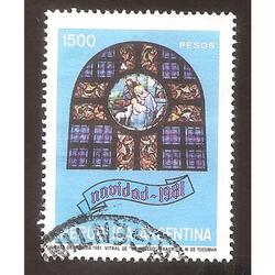 ARGENTINA 1981(1322)  NAVIDAD  USADA