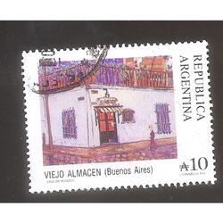 ARGENTINA  1988(1680)  CORREO ORDINARIO: VIEJO ALMACEN  USAD