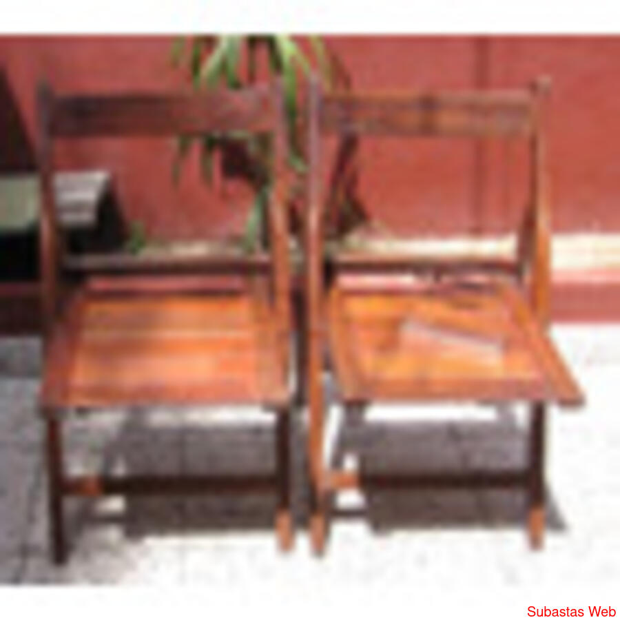 Silla Plegable De Algarrobo 0pilarsur