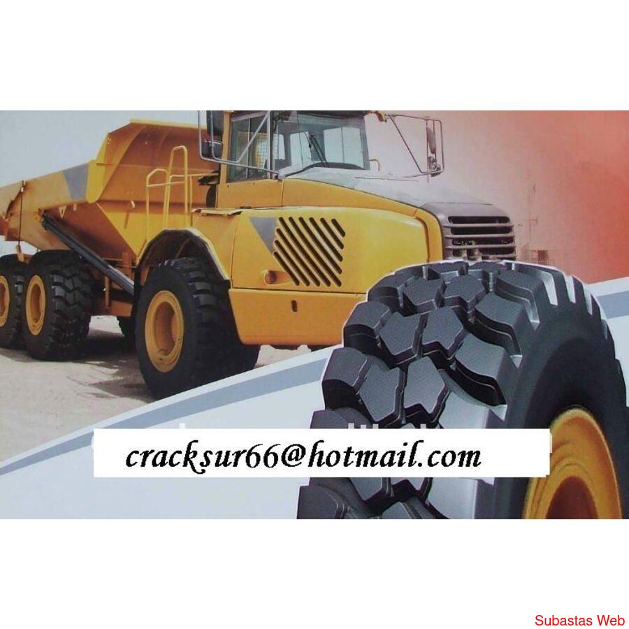 CUBIERTA maciza 10x16.5 MINICARGADORA cracksur