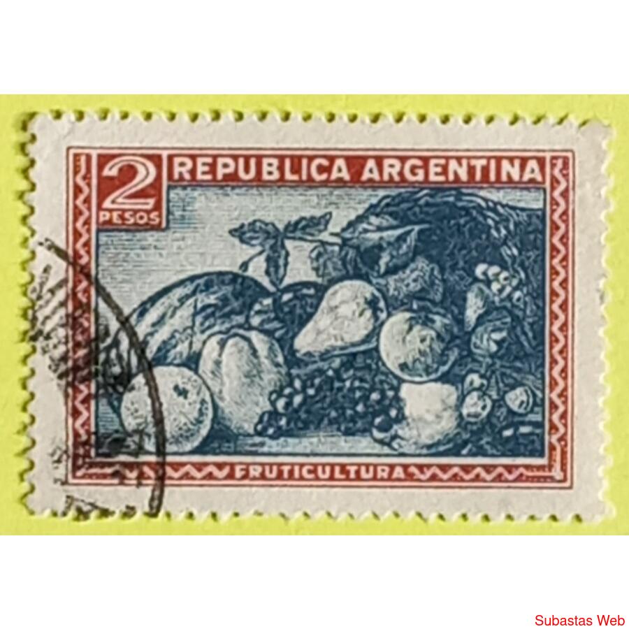 Sello Postal. Fruticultura. "Rayón en la sandía"