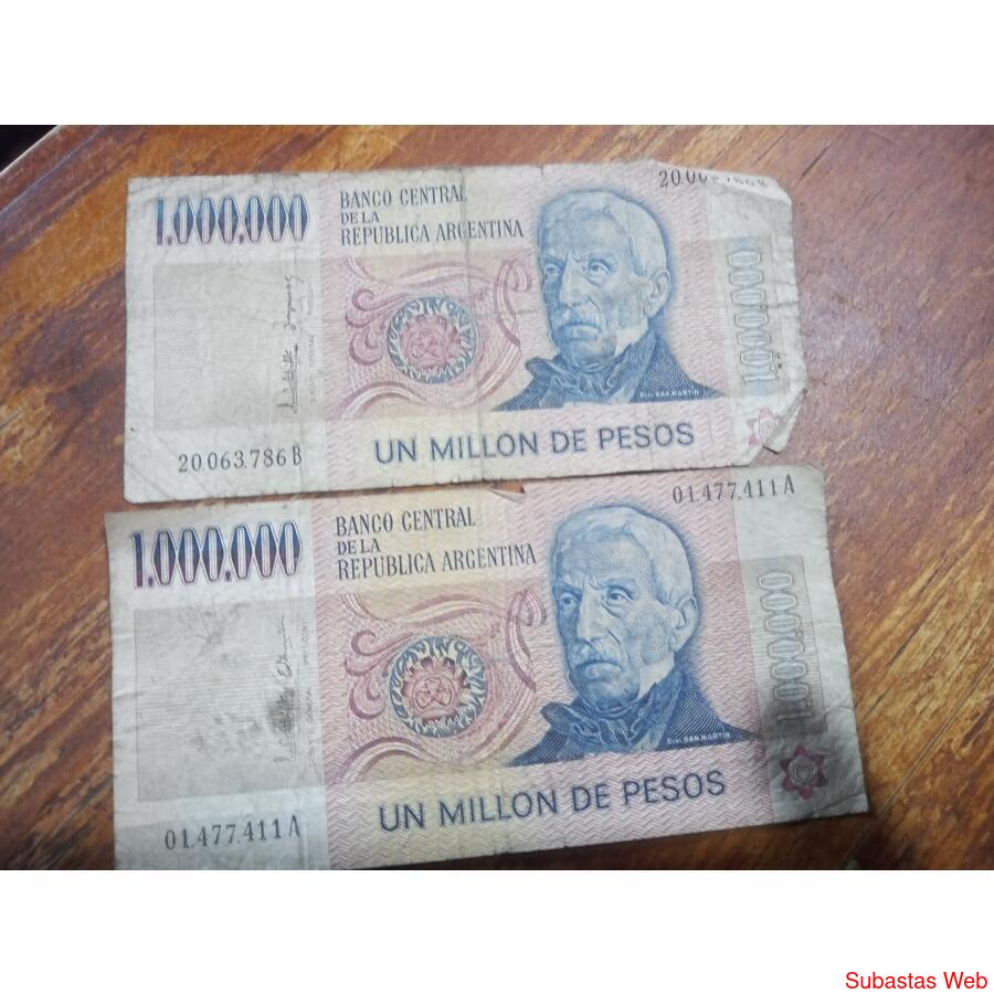 Billetes antiguos