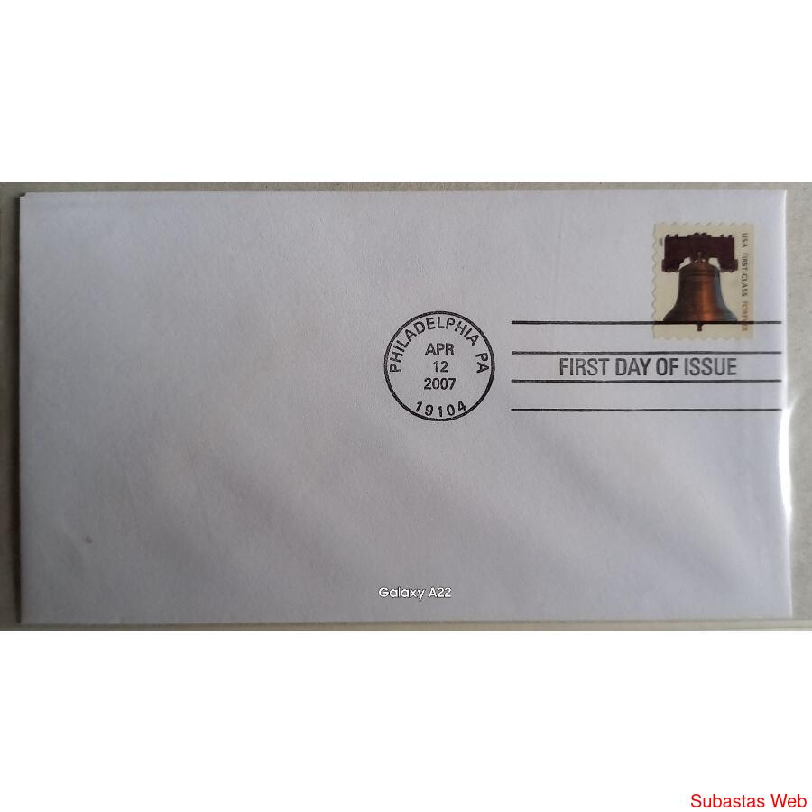 Sobre USA FDC First Class Forever (2007, brown)