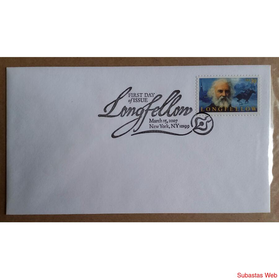 Sobre USA FDC Longfellow