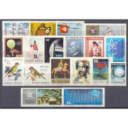 ARGENTINA. 1972 AÑO COMPLETO MINT. SÚPER OFERTA. U$ 10.00