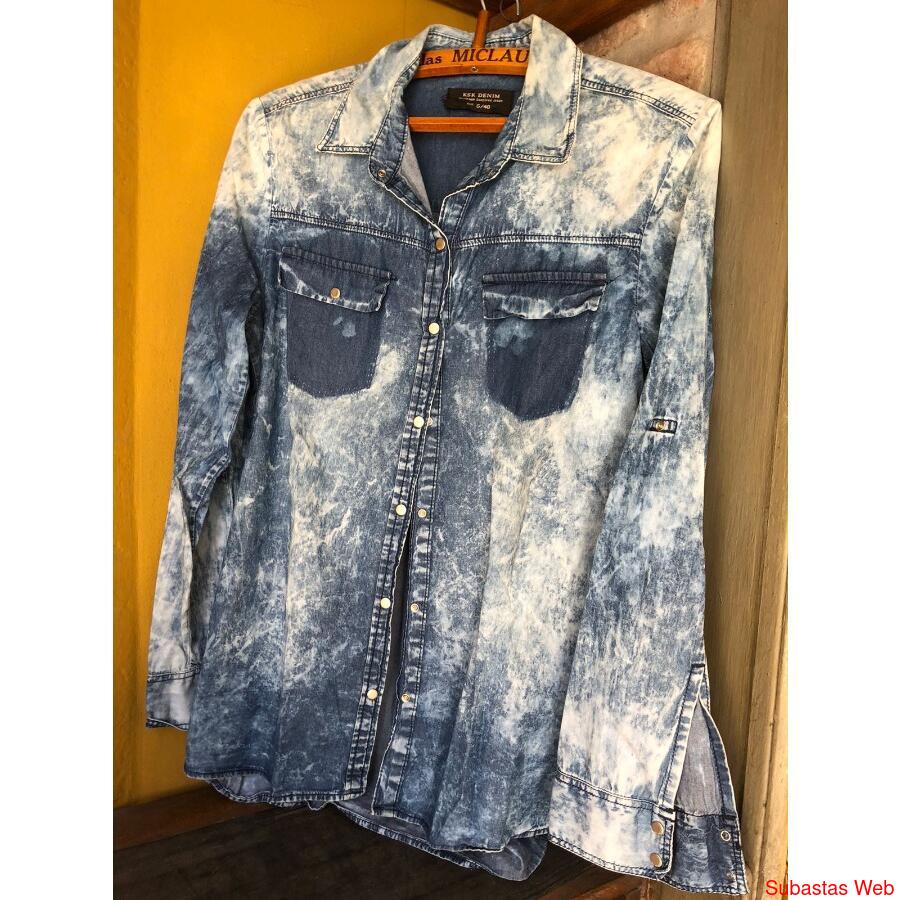 Ropa Camisa Jean Ksk T40  Oferta 0pilarsur