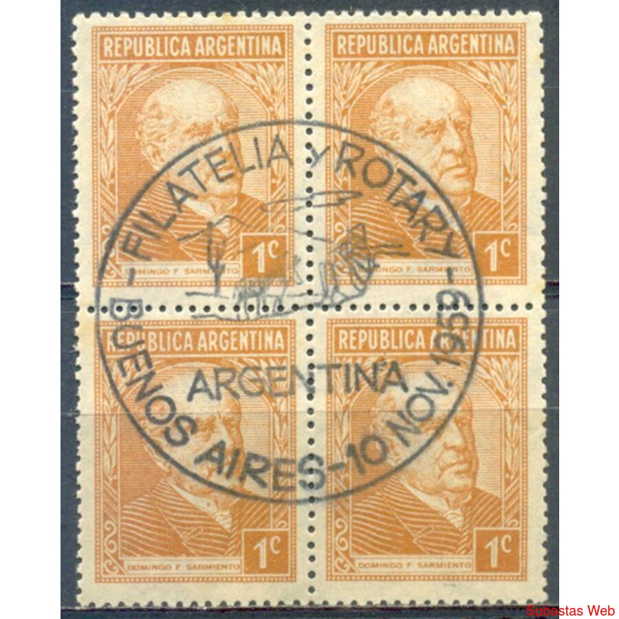 ARGENTINA. GJ773 CUADRO MATASELLO PLENO *1959 ROTARY CLUB*
