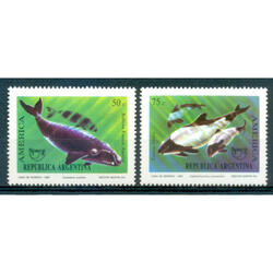 ARGENTINA GJ2656/2657 *UPAEP*. FAUNA EN EXTINCION SERIE MINT