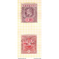 GRENADA // LOTE DE 2 SELLOS (1902 - 1906) // SCOTT 49 - 69