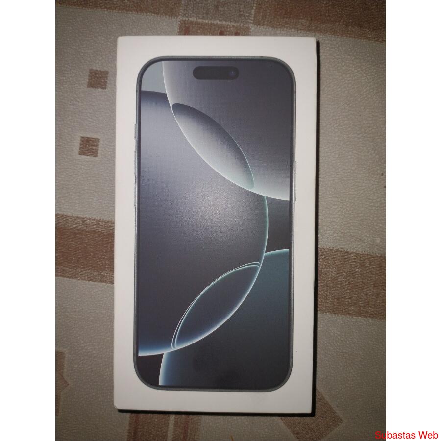 Caja iPhone 16 pro