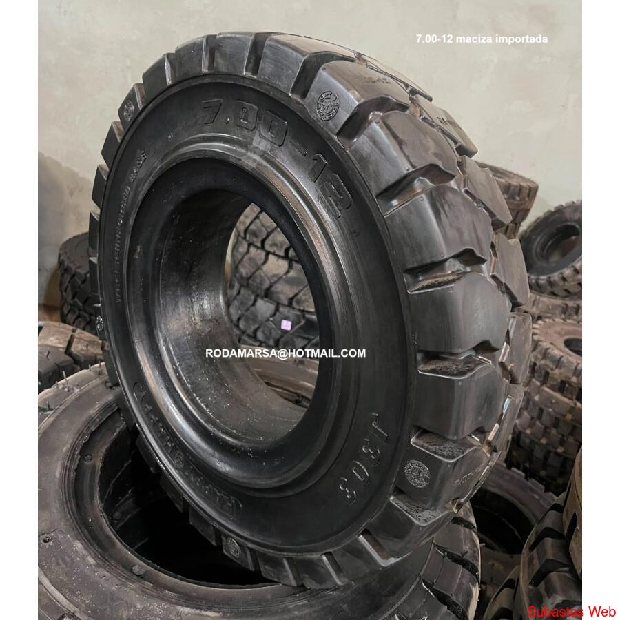 700X12 maciza Importada wr  Rodamarsa tires