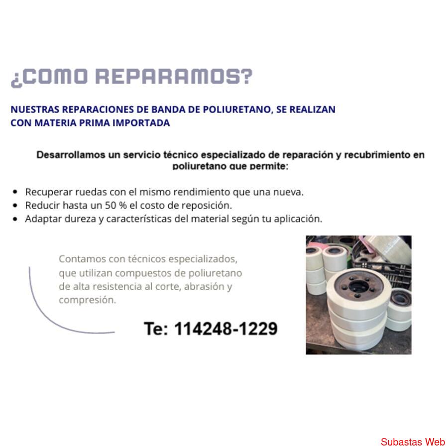RODILLO POLIURETANO IMPORTADO rodamarsa tires