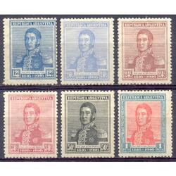 ARGENTINA GJ414, 415, 416, 417, 418 y 419 NUEVOS LUJO $24.50