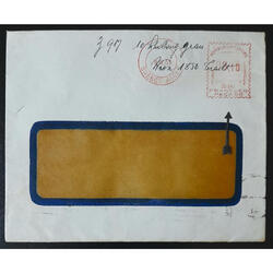 ARGENTINA 1951 SOBRE DE GUNTHER WAGNER **PERMISO 316**