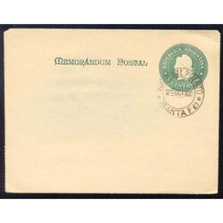 ARGENTINA ENTERO *MEMORANDUM* Mat PUERTO. GJSZC11 $10,00