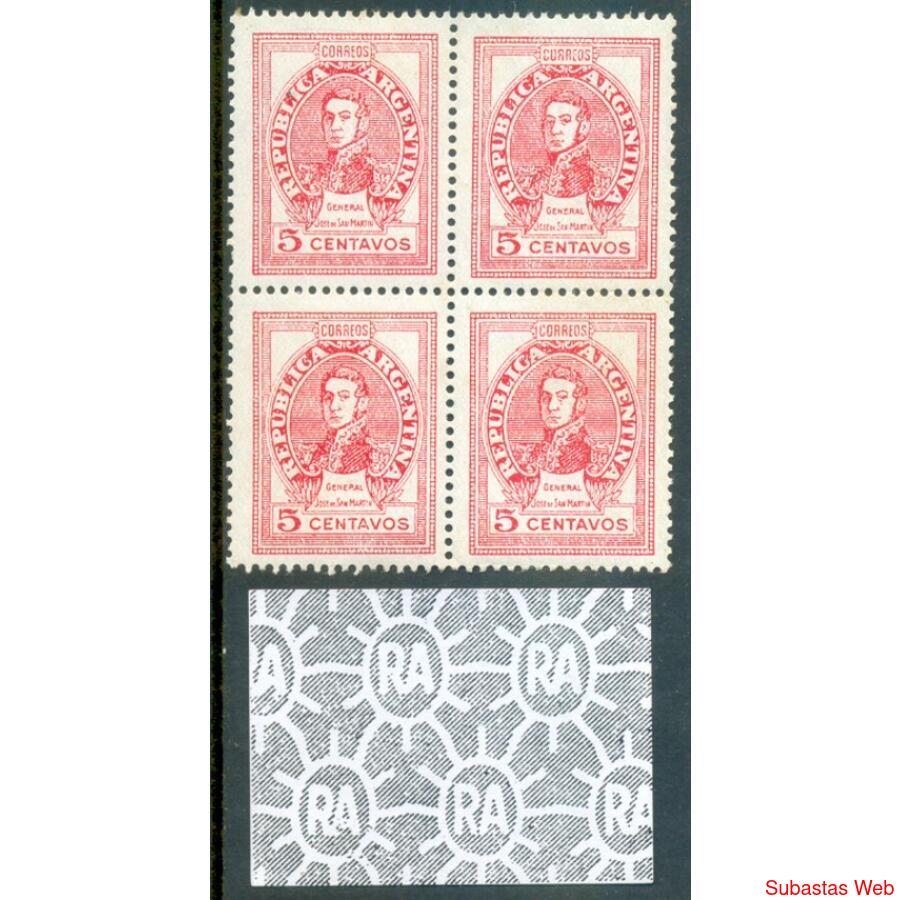 ARGENTINA GJ887A CUADRO MINT EN RARO PAPEL SATINADO U$20.00