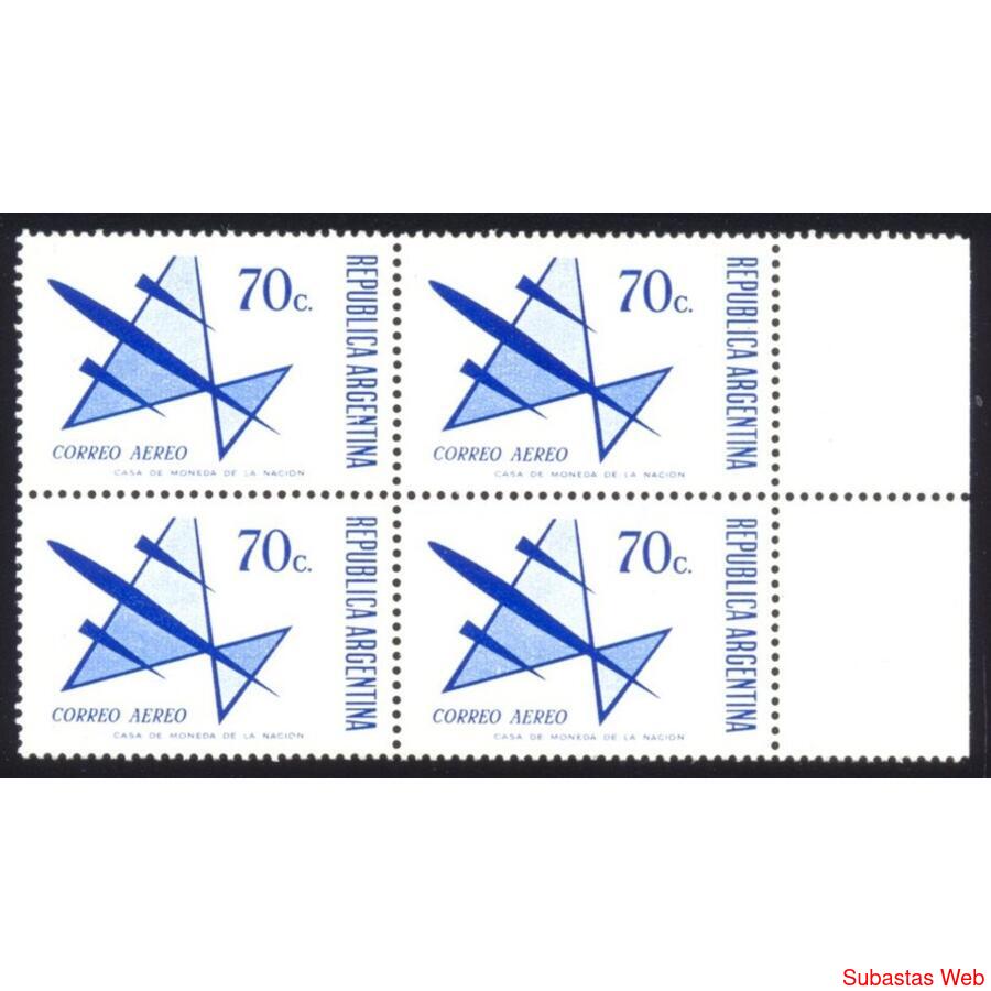 ARGENTINA GJ1576 CUADRO MINT PAPEL FOSFORECENTE U$8.00
